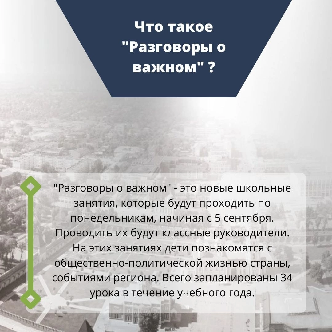 Цикл внеурочных занятий &amp;quot;Разговоры о важном&amp;quot;.